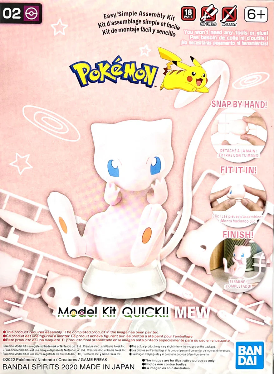 Pokemon: Model Kit QUICK!! - Mew