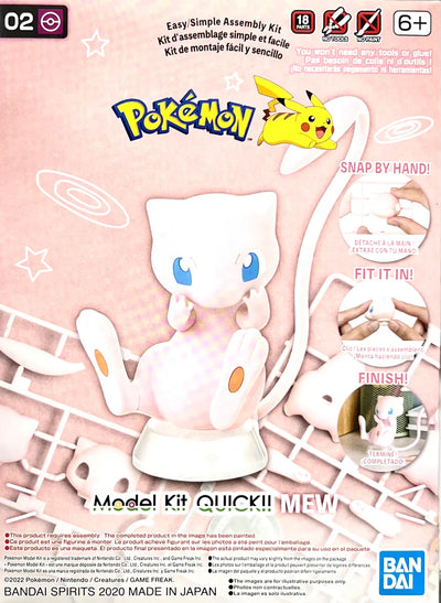 Pokemon: Model Kit QUICK!! - Mew