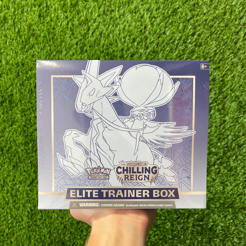 (Small Tear In Seal) Pokemon Chilling Reign Elite Trainer Box