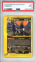 Pokemon Graded: Umbreon 41/147 Aquapolis (2003) PSA 9