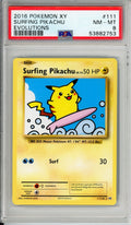 Pokemon Graded: Surfing Pikachu 111/108 XY Evolutions (2016) PSA 8