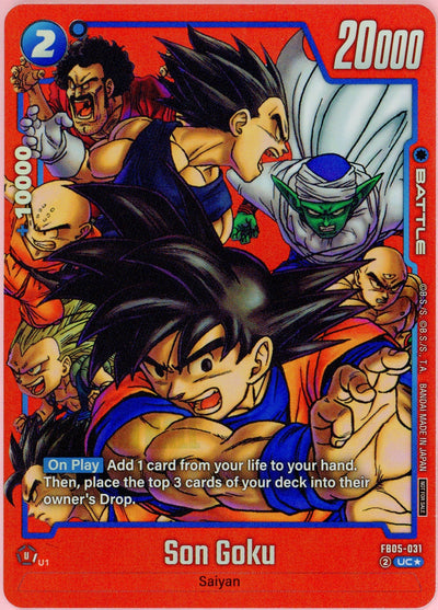 Dragon Ball Single: Son Goku FB05-031 Limited Pack MANGA Version 01 NM
