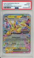 Pokemon Graded: Jolteon ex 30/131 Prismatic Evolutions Suprise Box Stamped (2025) Holo