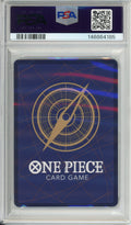 One Piece Graded: Gum-Gum Fire-Fist Pistol Red Hawk OP11-114 Fist of Divine Speed (2025) Alt Art PSA 10