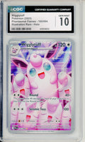 Pokemon Graded: Wigglytuff #105 Phantasmal Flames (2025) Holo CGC 10