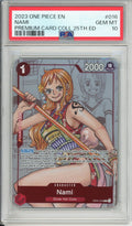 One Piece Graded: Nami OP01-016 25th Anniversary Premium Card Collection (2023) PSA 10