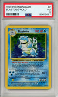 Pokemon Graded: Blastoise 2/102 Base Set (1999) Holo PSA 3