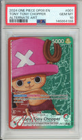 One Piece Graded: Tony Tony Chopper OP08-001 Two Legends (2024) Alt Art PSA 10