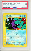 Pokemon Graded: Shellder #129 Expedition (2002) Reverse Foil PSA 7