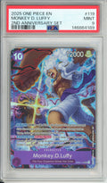 One Piece Graded: Monkey D. Luffy OP05-119 2nd Anniversary Set (2025) PSA 9
