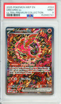 Pokemon Graded: Oricorio ex #24 UPC Promo (2025) Holo PSA 9