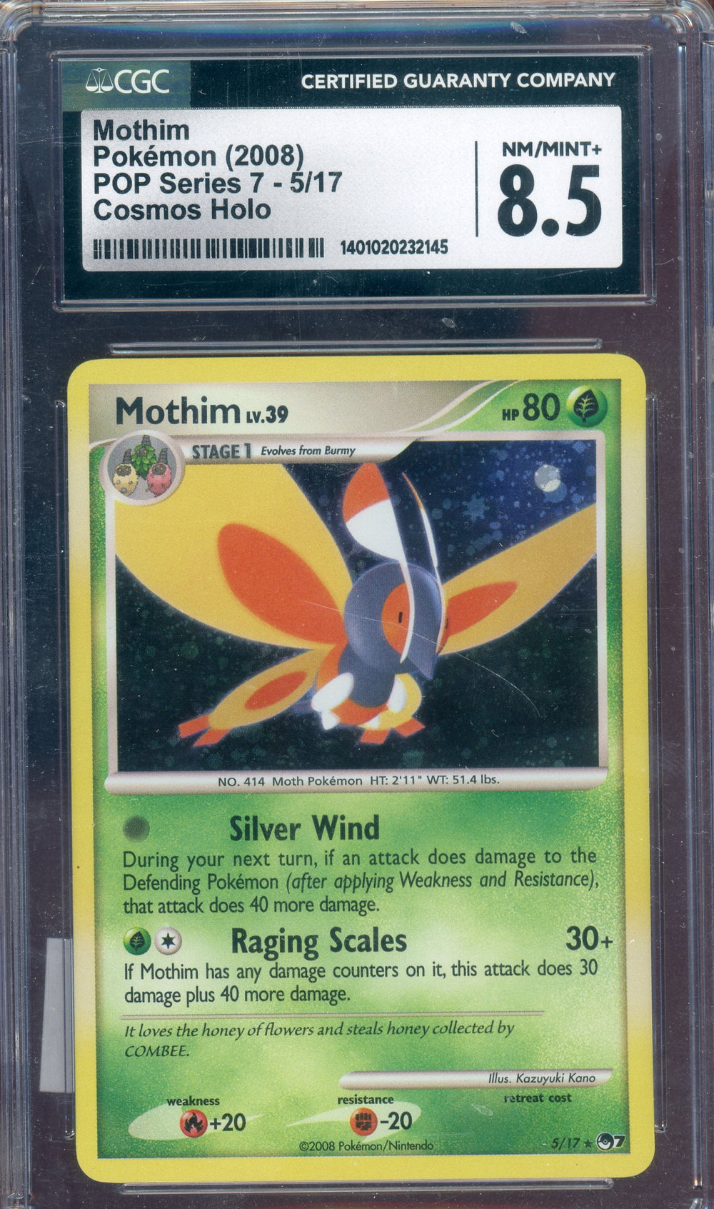CGC 8.5 MOTHIM POP SERIES 7