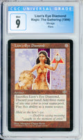 MTG Graded: Lion's Eye Diamond Mirage (1996) CGC 9