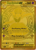Pokemon Single: Mega Gardevoir ex 187/132 Mega Evolution (2025) Gold Holo NM