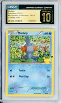 Pokemon Graded: Mudkip 19/25 McDonald's Collection (2021) Confetti Holo CGC Pristine 10