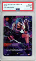 Riftbound Graded: Jinx Loose Cannon Overnumber 301/298 PSA 10