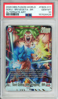 Dragon Ball Graded: Son Goku BR/Vegeto #FB09-011 Alt Art PSA 10