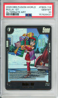 Dragon Ball Graded: Bella: GT #FB09-114 Alternate Art PSA 10