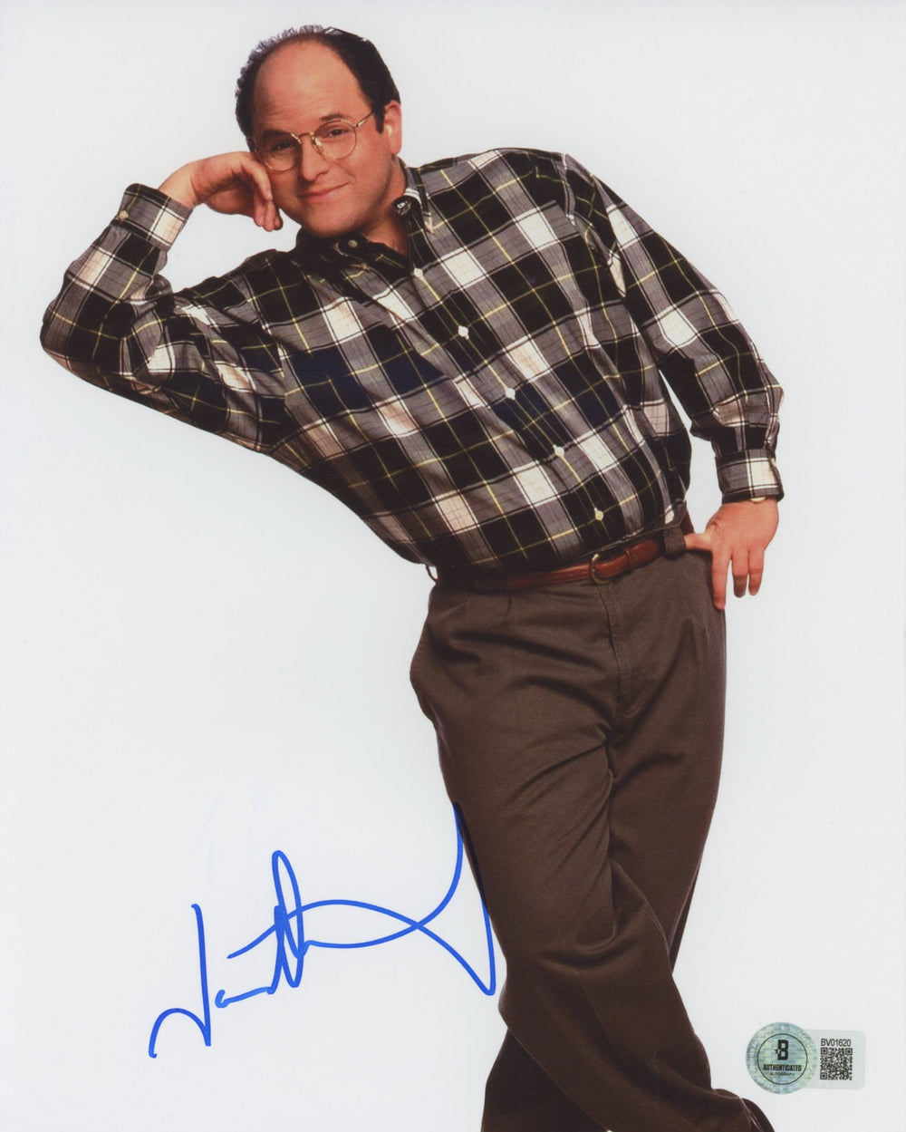 Jason Alexander Seinfeld Authentic Signed 8x10 Vertical Photo BAS 1