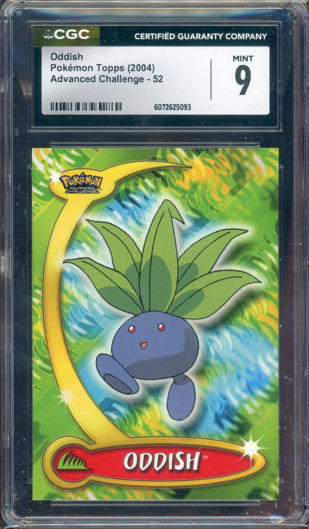 CGC 9 ODDISH TOPPS