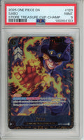 One Piece Graded: Sabo OP13-120 Store Treasure Cup Champ. 2025 PSA 9