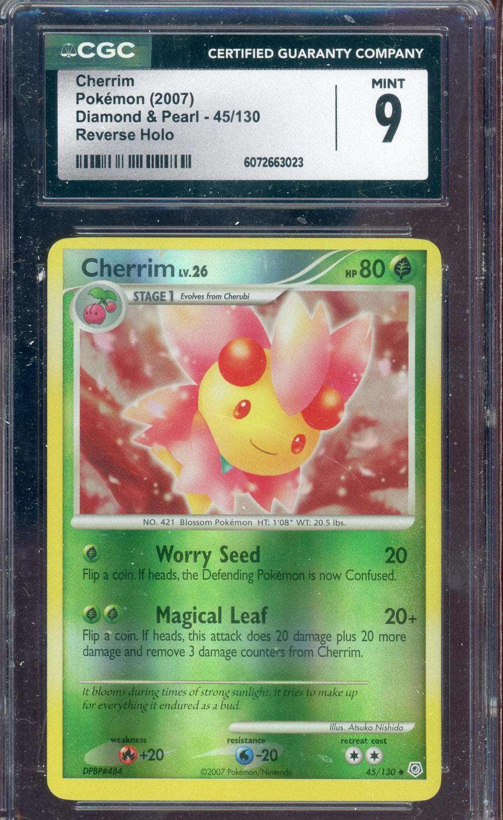 CGC 9 CHERRIM REVERSE HOLO