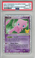 Pokemon Graded: Mew ex 88/92 Classic Collection (2021) Holo PSA 10