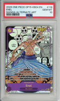 One Piece Graded: Enel OP15-118 Manga Alternate Art (2026) PSA 10