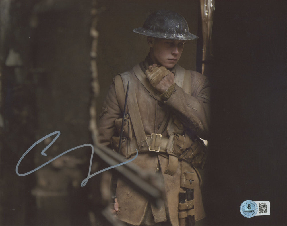 George MacKay 1917 Authentic Signed 8x10 Horizontal Photo Autographed BAS 1
