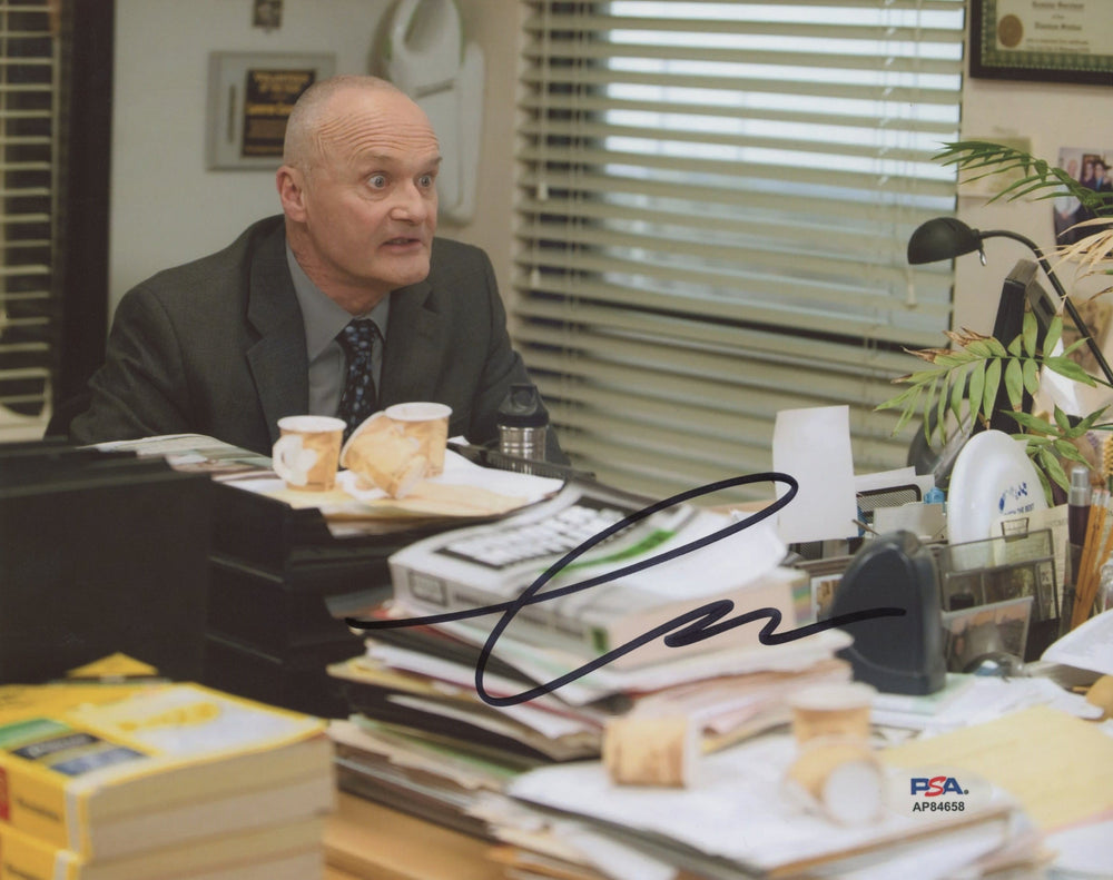Creed Bratton The Office Authentic Signed 8x10 Horizontal Photo PSA/DNA 6