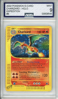 Pokemon Graded: Charizard 6/165 Expedition E-Card (2002) Holo AGS 9