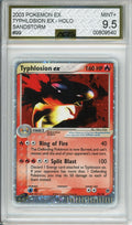 Pokemon Graded: Typhlosion ex 99/100 Sandstorm (2003) Holo AGS 9.5