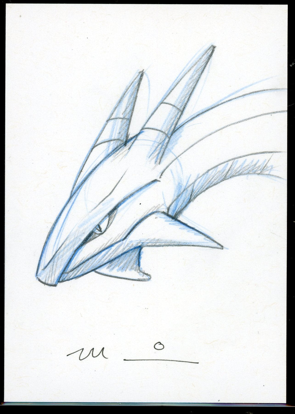 Rayquaza Drawing by Moduwa