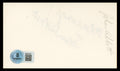 John Abbott Jane Eyre "Blessings!" Authentic Signed 3x5 Index Card BAS #BV02191