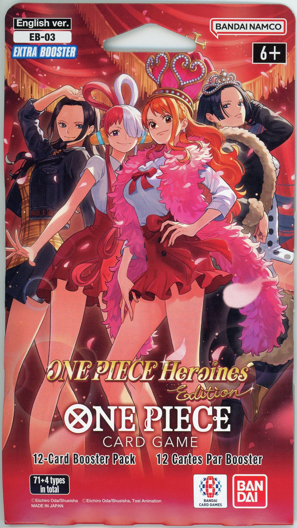 One Piece: One Piece Heroines Edition Sleeved Booster Pack (EB-03)