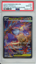 Pokemon Graded: Mega Latias ex 181/132 Mega Evolution (2025) SIR PSA 10