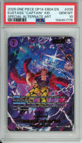 One Piece Graded: Eustass "Captain" Kid EB04-039 Special Alternate Art PSA 10