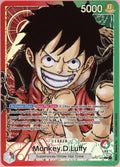 One Piece Single: Monkey D. Luffy Leader Alt Art OP01-003 Romance Dawn NM