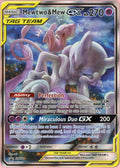 Pokemon Single: Mewtwo & Mew GX #SM191 Sun & Moon Promo (2019) Holo NM