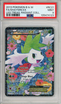 Pokemon Graded: Shaymin EX #RC21 Radiant Collection (2013) Full Art PSA 9