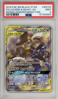 Pokemon Graded: Lucario & Melmetal GX #SM192 Power Partnership Tins (2019) FA PSA 9