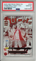 One Piece Graded: Come on!! We'll Fight You!! Alt Art OP09-020 The Best Vol. 2 PSA 10