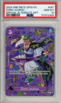 One Piece Graded: Zoro-Juurou OP05-067 Special Alternate Art PSA 10