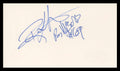 Ron Lester Varsity Blues "Billy Bob #69" Signed 3x5 Index Card BAS #BU64818