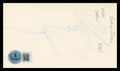 Grace Jones A View to a Kill Authentic Signed 3x5 Index Card BAS #BU64792
