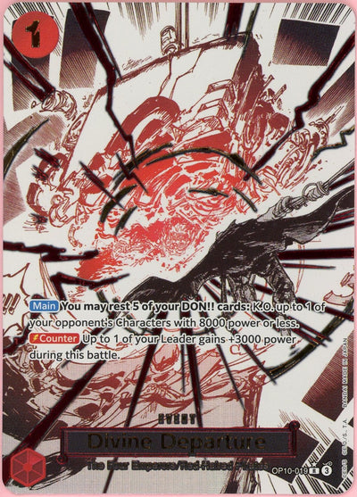 One Piece Single: Divine Departure Parallel Alt Art OP10-019 Royal Blood NM