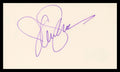 Jani Lane Warrant Authentic Signed 3x5 Index Card Autographed BAS #BU64806