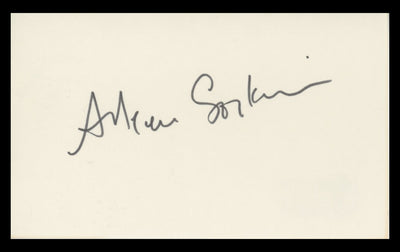 Arleen Sorkin Days of Our Lives Authentic Signed 3x5 Index Card BAS #BV59152