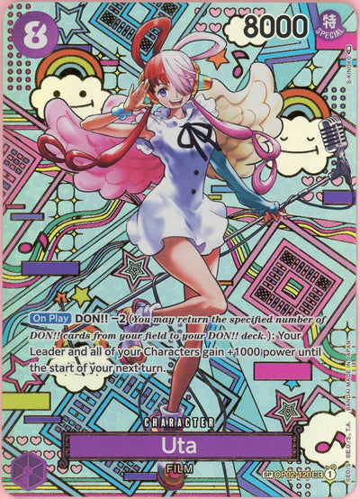 One Piece Single: Uta Special Rare OP02-120 Awakening of the New Era NM
