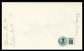 Woody Strode Spartacus Authentic Signed 3x5 Index Card BAS #BV59131